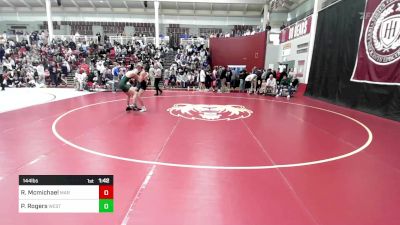 144 lbs Round Of 32 - Reed Mcmichael, The Marist School vs Paul Rogers, The Westminster School