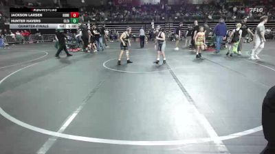 95 lbs Consi Of 8 #1 - Jackson Larsen, Howell vs Hunter Havers, Clearview
