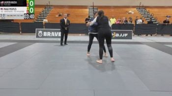 Lauren Madia vs Paige Peoples 2026 PBJJF North American Jiu-Jitsu Championships