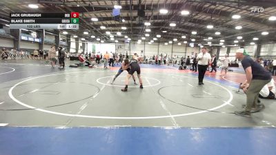 132 lbs Rr Rnd 3 - Jack Grubaugh, Indiana Outlaws Orange - HSB vs Blake Smith, Ground Up USA (BLUE) - HSB