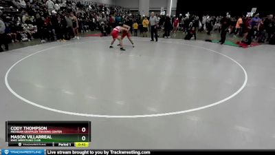 155 lbs Cons. Round 3 - Mason Villarreal, NWo Wrestling Club vs Cody Thompson, Michigan Grappler Training Center