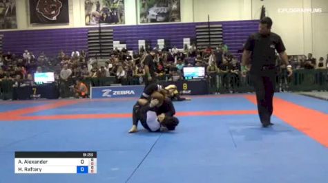 Aarae Alexander vs Heather Raftery 2018 Pan Jiu-Jitsu IBJJF No Gi Championship