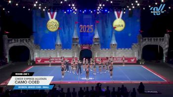 Cheer Express Allstars - Camo Coed [2025 L4 Senior Coed - Small Day 1] 2025 UCA & UDA All Star National Championship