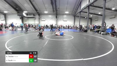 80 lbs Semifinal - Bryce Smith, Roundtree Wrestling Academy vs Jacob Arehart, Grindhouse Wrestling