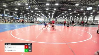 145 lbs Rr Rnd 2 - Gatlin Krepela, Team Nebraska Silver vs Gabe Dorman, Camp Reynolds Wrestling Club