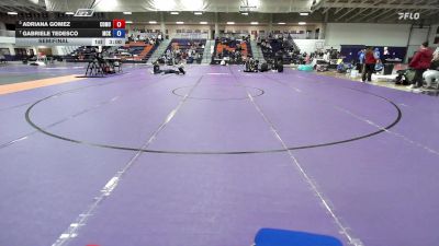 110 lbs Semifinal - Adriana Gomez, Colorado Mesa University vs Gabriele Tedesco, McKendree University