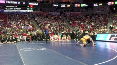 3A-175 lbs 1st Place Match - Jaxon Miller, Carlisle vs Maximus Dhabolt, Ankeny Centennial