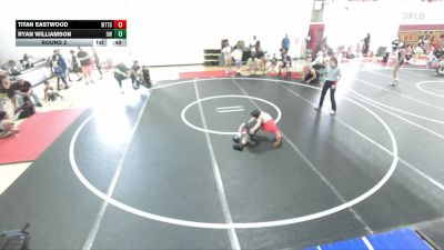 85 lbs Round 2 - Ryan Williamson, 951 WC vs Titan Eastwood, World Team Training Center