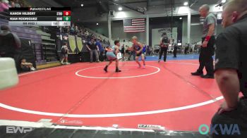 80 lbs Rr Rnd 1 - Kanon Hilbert, Stroud Youth Wrestling Club vs Kian Rodriguez, Honey Badgers Wrestling Club