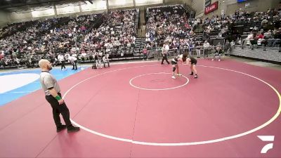 3A 165 lbs 5th Place Match - Justus Reynolds, Juab vs Deegan Davies, Canyon View