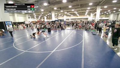 140 lbs Champ. Round 5 - Gavin Mattix, Montana vs Finn Malan, Utah