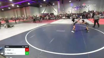 81 lbs Consi Of 4 - Sawyer Sage, Team Real Life vs Grant Mendez, Bear WC