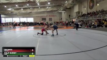 157 lbs Quarterfinal - Philip Burney, Trine vs Tim Smith, Wabash