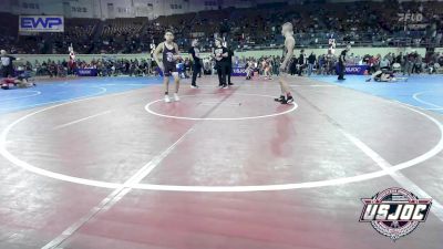 110 lbs Round Of 16 - Sawyer Dorton, Grove Takedown Club vs Christian Garcia, Eufaula Ironheads Wrestling Club