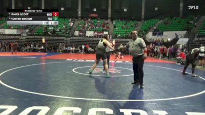 6A 215 lbs Champ. Round 1 - Hunter Brown, Pell City vs James Scott, Mae Jemison