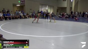 120 lbs Round 4 (6 Team) - Michael Klein, Assassins Pink vs Connor Ayala, Wolfpack