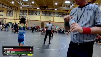 84 lbs Round 2 (10 Team) - Landon Chen, The Compound vs Jojo Igneri, Buxton