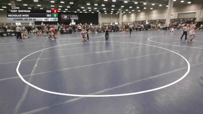 144 lbs Champ. Rd Of 64 - Toby Shipman, Threestyle Wrestling Of Oklahoma vs Nicholas Wise, Viking Wrestling Club (IA)