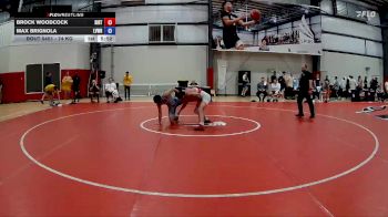 74 kg Champ. Round 3 - Brock Woodcock, Southern Illinois Regional Training Center vs Max Brignola, Lehigh Valley Wrestling RTC