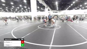 109 lbs Consi Of 8 #1 - Aitana Flores, Legends Of Gold LV vs Jacelyn Casas, No Team