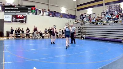 170 lbs 2nd Wrestleback (8 Team) - Ansliegh Benton, Long County vs Kylee Rodgers, Chestatee