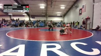 138 lbs 1st Place Match - Troy Christensen, Newcastle vs Case Baker, Buffalo