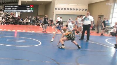 93 lbs Consi Of 4 - Joseph Williams, Washington Twp - MSC vs Camden Avery, Rabbit Wrestling Club - MSC