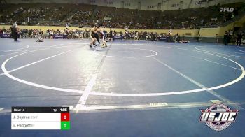 131 lbs Quarterfinal - John Bajema, D3 Wrestling Cluib vs Graham Padgett, BullTrained