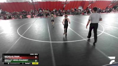 77 lbs Cons. Semi - Nicholas Finan, Demolition Wrestling Club vs Brexley Heisz-Polensky, Wisconsin