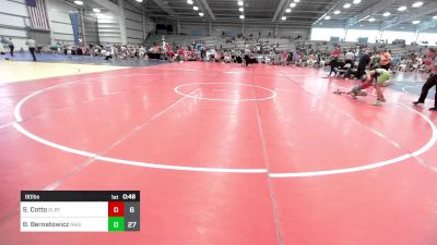 80 lbs Rr Rnd 3 - Sawyer Cotto, Dueling Bandits vs Brendan Bernatowicz, Ragin Raisins Catawba