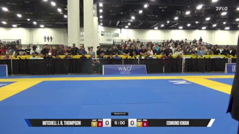 Edmund Kwan vs Glenn Oneil Pierce 2025 World IBJJF Jiu-Jitsu No-Gi Championship