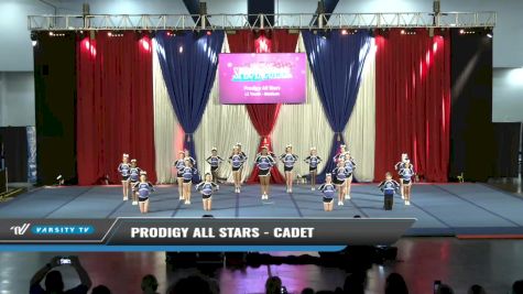 Prodigy All Stars - Cadet [2021 L1 Youth - Medium Day 1] 2021 The American Spectacular DI & DII