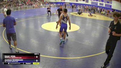 102 lbs Cons. Semi - Isaac Honl, Peninsula Wrestling Club vs Damian Rodriguez, All-Phase Wrestling