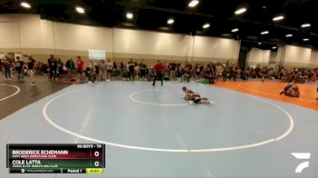 70 lbs Round 4 - Cole Latta, Texas Elite Wrestling Club vs Broderick Echemann, Katy Area Wrestling Club