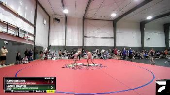 126 lbs Quarterfinal - Gavin Rangel, Newberg High School Wrestling vs Lance Draper, South West Washington Wrestling Club