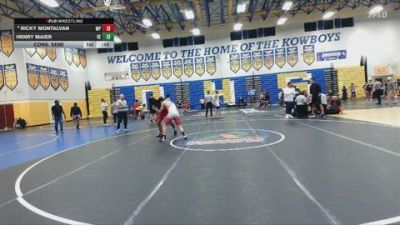 157 lbs Cons. Semi - Ricky Montalvan, Maximum Performance vs Henry Maier, Victory Elite