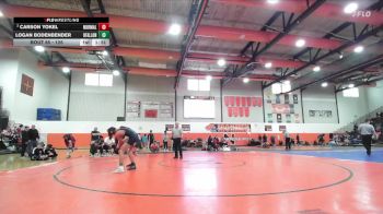 126 lbs Cons. Semi - Logan Bodenbender, O`Fallon (H.S.) vs Carson Yokel, Normal (Community)