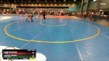 132 lbs Quarterfinal - Sophia Hejnal, Grace Davis vs Jade Seymour, La Pine