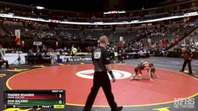 132-5A Cons. Round 2 - Tanner Roahrig, Grand Junction vs Don Balerio, Fossil Ridge