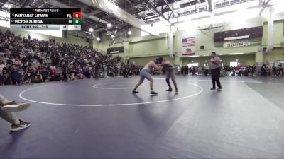 215 lbs Cons. Round 2 - Panyarat Litman, Palisades vs Victor Zuniga, EAGLE ROCK