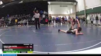 141 lbs Cons. Round 2 - Dale Van Matre, Adams State vs Zach Zitek, Dakota Wesleyan (S.D.)