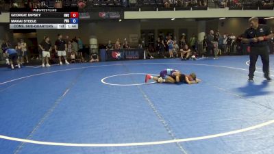 80 lbs Cons. Sub-quarters - Georgie Dipsey, Ruthless Wrestling Club vs Makai Steele, PSF Wrestling Academy