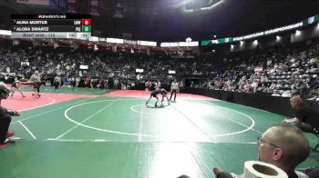 110 lbs Cons. Round 4 - Alora Swartz, PIQ1 vs Alina Mortus, LWWA