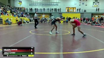 132 lbs 5th Place Match - Jesus Alfaro, Century vs Nelson Campos, McMinnville