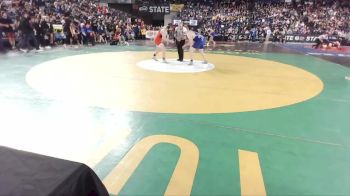 4A 220 lbs Champ. Round 1 - Landon Bolson, Chiawana vs Clayton Maus, Union