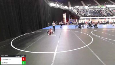 5th - 6th grade - 86 Champ. Round 1 - Noah Miller vs Evan Happel, Immortal Athletics WC