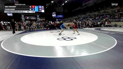 132 lbs Cons. Sub-rd Of 32 - Max Mooney, VA vs Colin Kuhn, MI