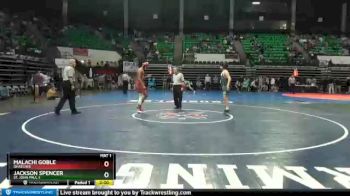 145 lbs Quarterfinal - MALACHI GOBLE, Ohatchee vs Jackson Spencer, St. John Paul II