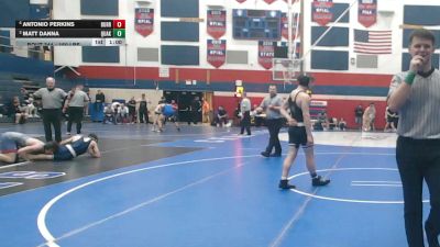 160 lbs Consy 4 - Antonio Perkins, Burrell vs Matt Danna, Quaker Valley