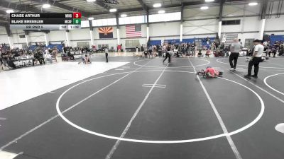 77 lbs Rr Rnd 5 - Chase Arthur, Mingus Mountain WC vs Blake Bressler, McKenzie River Mat Club